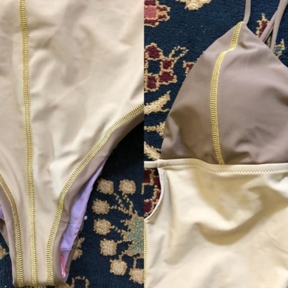 Grogor Pirouzi 'Jamie' One Piece Metallic Scoop Swimsuit - Picture 7 of 8